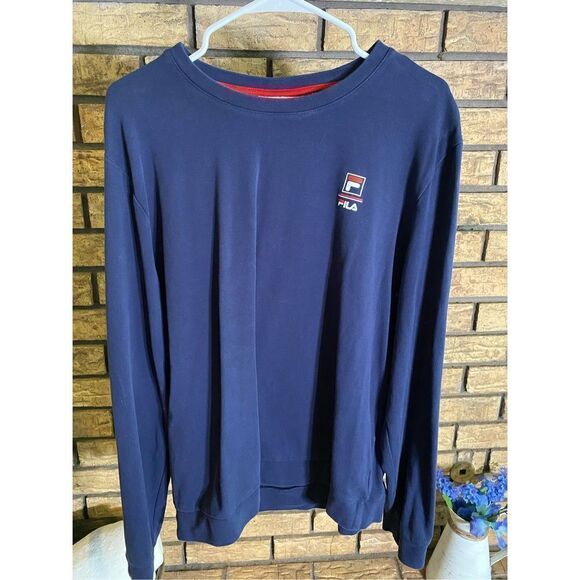 ‎Fila Long Sleeve Pull Over Sweater - Picture 1 of 6
